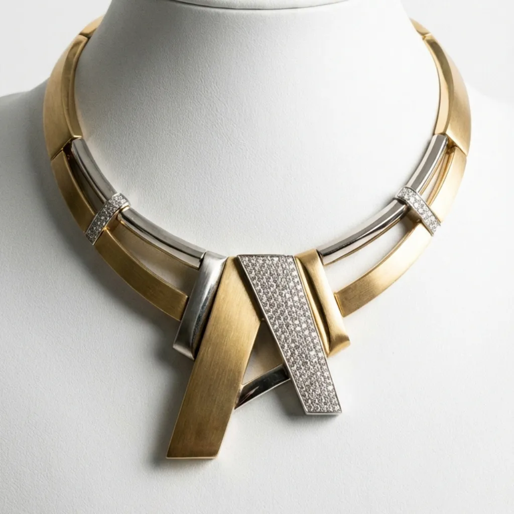 Celeste Signature Necklace — front view